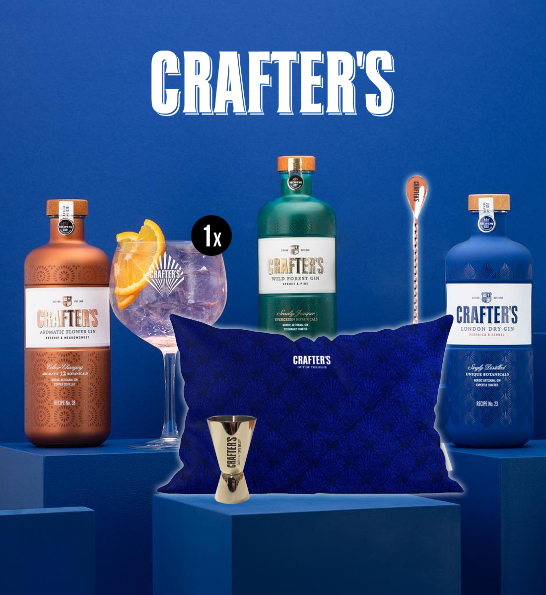 Party Box CRAFTERS TASTING GIN PACK